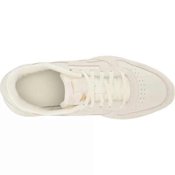 imageReebok Womens Classic Leather Sneaker in Chalk and Pixel Pink