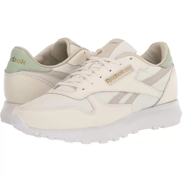 imageReebok Womens Classic Leather Sneaker in ChalkMoonstoneLight Sage
