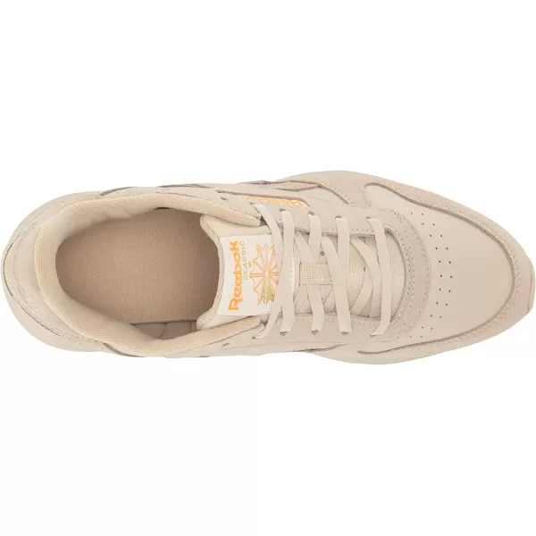 imageReebok Womens Classic Leather Sneaker in Modern BeigeStuccoPeach Fuzz