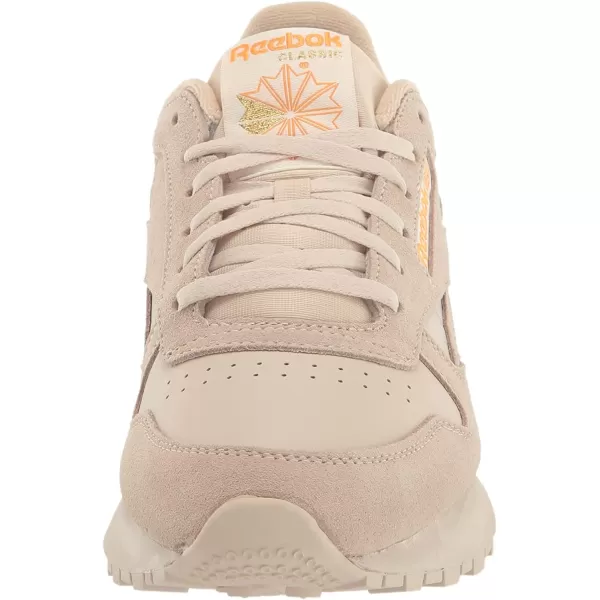 imageReebok Womens Classic Leather Sneaker in Modern BeigeStuccoPeach Fuzz