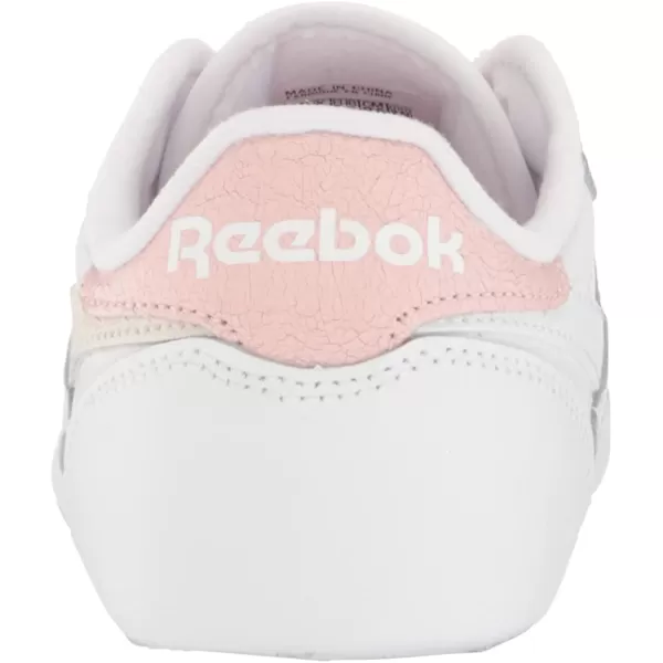 imageReebok Womens Classic Leather Sneaker in White and Porcelain Pink