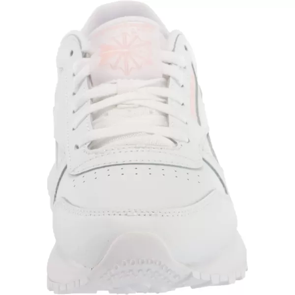 imageReebok Womens Classic Leather Sneaker in White and Porcelain Pink