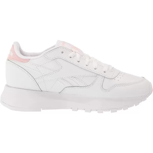 imageReebok Womens Classic Leather Sneaker in White and Porcelain Pink