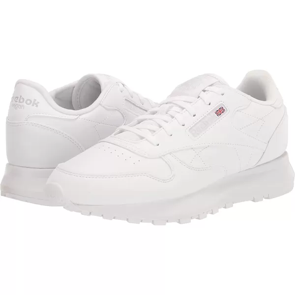 imageReebok Womens Classic Leather Sp Sneaker  Vegan Collection WhitePure Grey