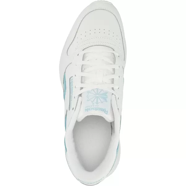 imageReebok Womens Classic Leather Sp Sneaker in White and Blue Pearl