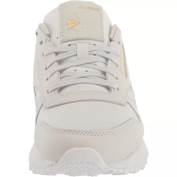 imageReebok Womens Classic Leather Sp SneakerCold GreyPure GreyQuartz Glow