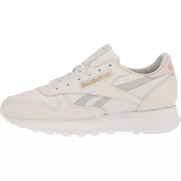 imageReebok Womens Classic Leather Sp SneakerCold GreyPure GreyQuartz Glow