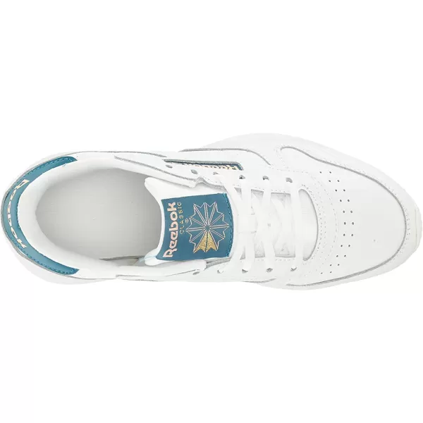 imageReebok Womens Classic Leather Sp SneakerFtwr WhiteStebluAurorg