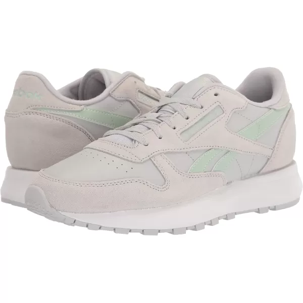 imageReebok Womens Classic Leather Sp SneakerPure GreyLight Sage