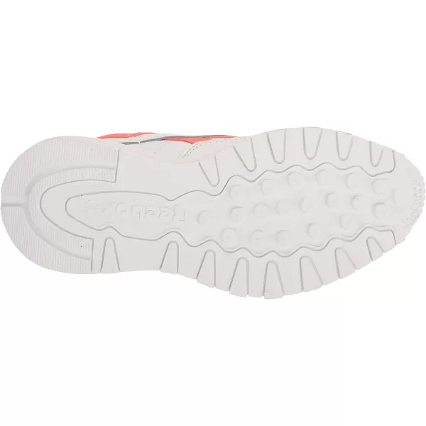 imageReebok Womens Classic Leather Sp SneakerWhiteSemi Orange Flare