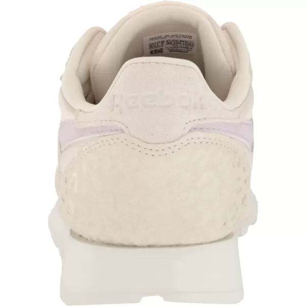 imageReebok Womens Classic Leathers SneakerAlabasterChalkQuartz Glow