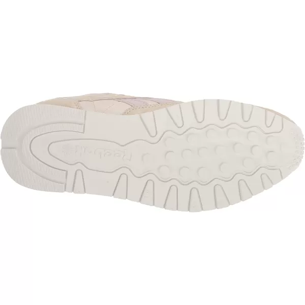 imageReebok Womens Classic Leathers SneakerAlabasterChalkQuartz Glow