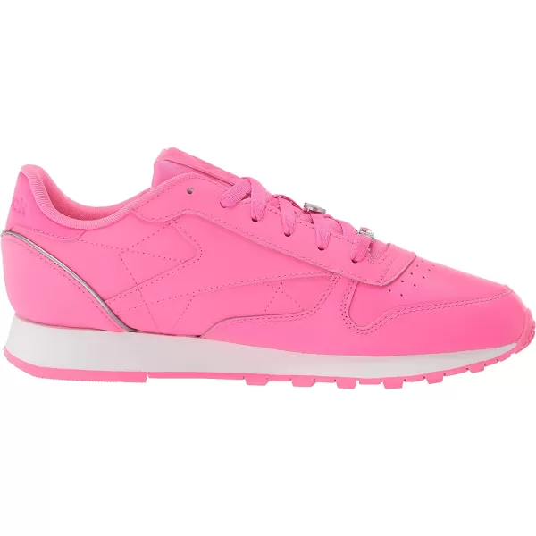 imageReebok Womens Classic Leathers SneakerAtomic PinkWhitePewter