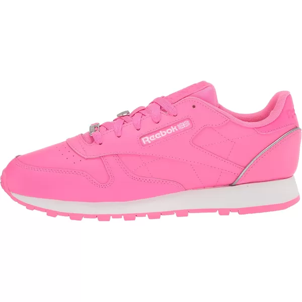 imageReebok Womens Classic Leathers SneakerAtomic PinkWhitePewter