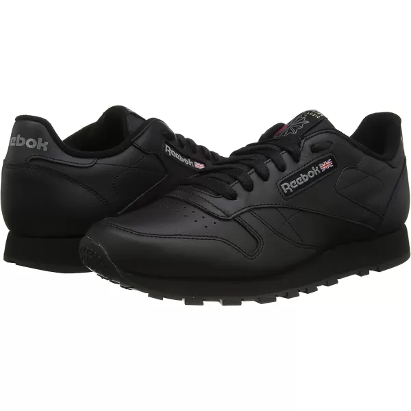 imageReebok Womens Classic Leathers SneakerBlack 2