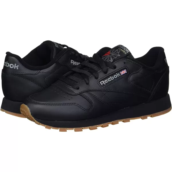 imageReebok Womens Classic Leathers SneakerBlackGum