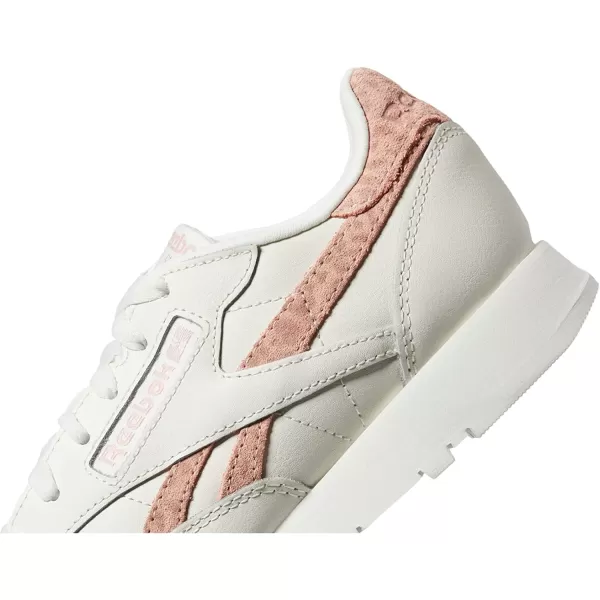imageReebok Womens Classic Leathers SneakerChalkAura Orange