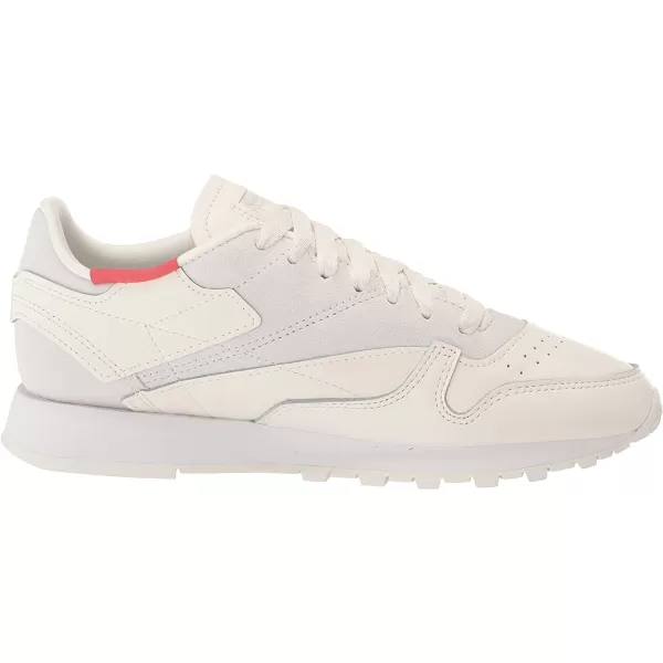 imageReebok Womens Classic Leathers SneakerChalkCold GreyWhite