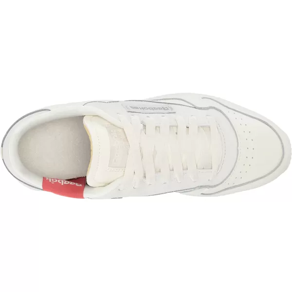 imageReebok Womens Classic Leathers SneakerChalkCold GreyWhite