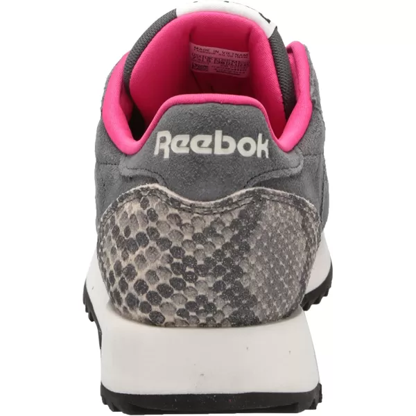 imageReebok Womens Classic Leathers SneakerCold GreyChalkPursuit Pink