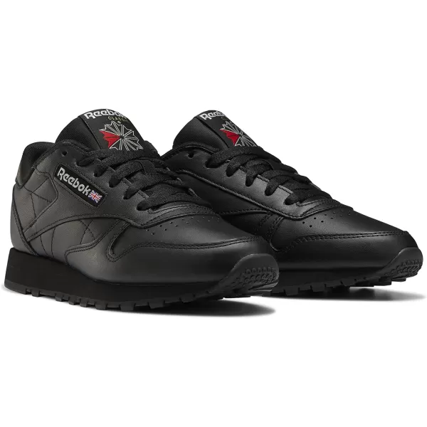 imageReebok Womens Classic Leathers SneakerCore BlackCore BlackPure Grey 5