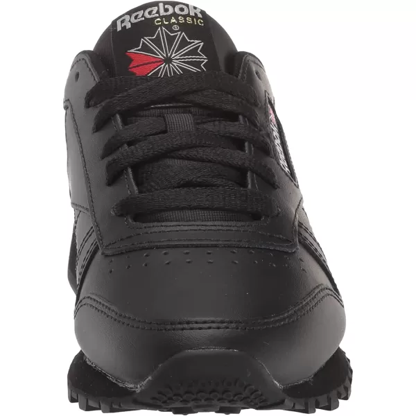 imageReebok Womens Classic Leathers SneakerCore BlackCore BlackPure Grey 5