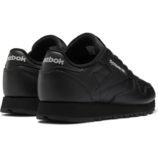 imageReebok Womens Classic Leathers SneakerCore BlackCore BlackPure Grey 5