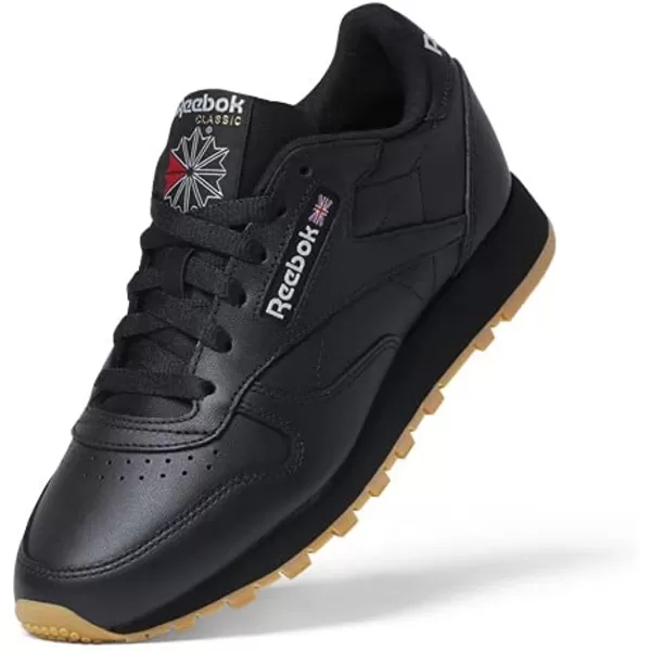 imageReebok Womens Classic Leathers SneakerCore BlackPure Grey 5Reebok Rubber Gum03