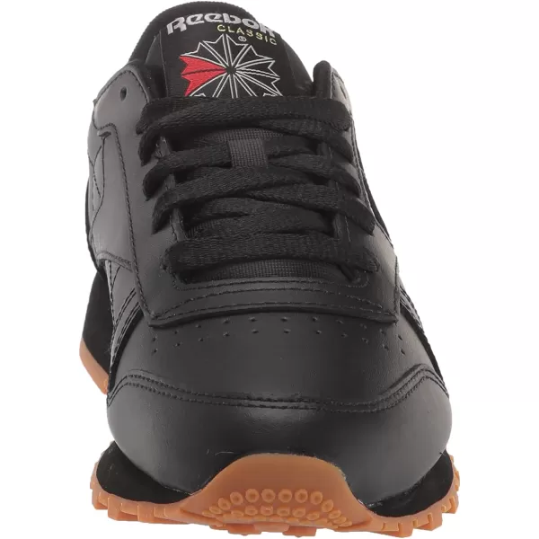 imageReebok Womens Classic Leathers SneakerCore BlackPure Grey 5Reebok Rubber Gum03