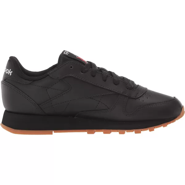 imageReebok Womens Classic Leathers SneakerCore BlackPure Grey 5Reebok Rubber Gum03