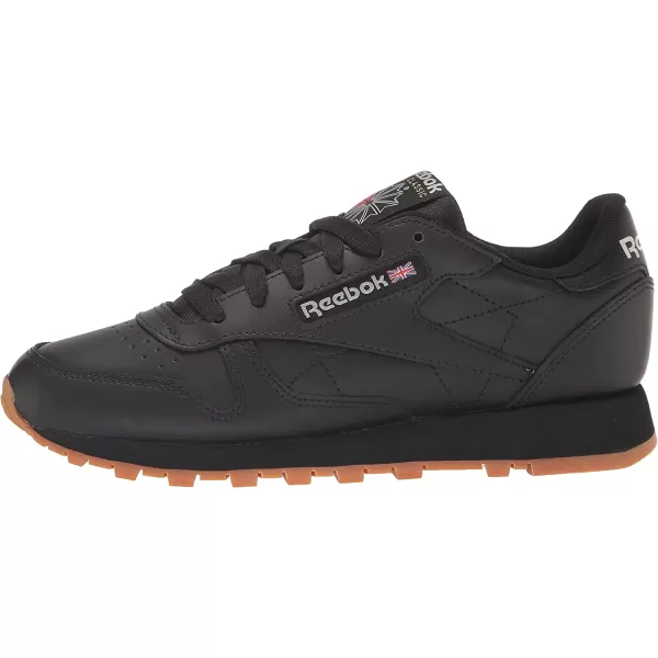 imageReebok Womens Classic Leathers SneakerCore BlackPure Grey 5Reebok Rubber Gum03