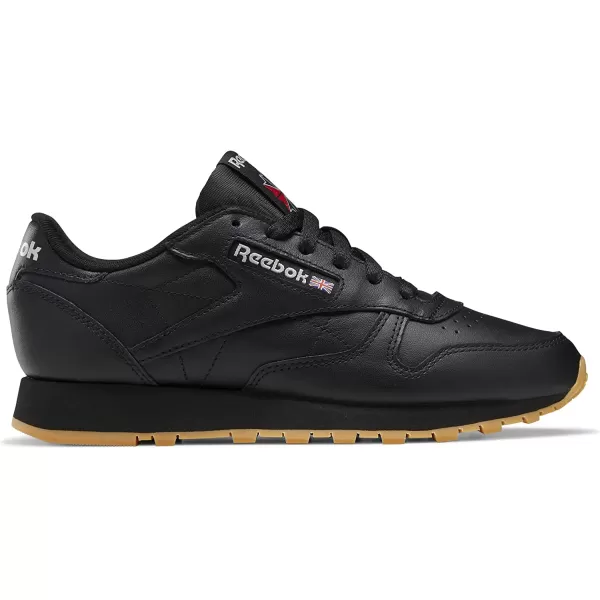 imageReebok Womens Classic Leathers SneakerCore BlackPure Grey 5Reebok Rubber Gum03