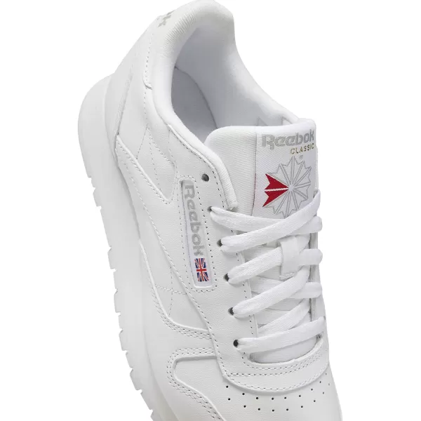 imageReebok Womens Classic Leathers SneakerFtwr WhiteFtwr WhitePure Grey 3