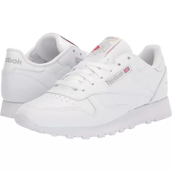 imageReebok Womens Classic Leathers SneakerFtwr WhiteFtwr WhitePure Grey 3