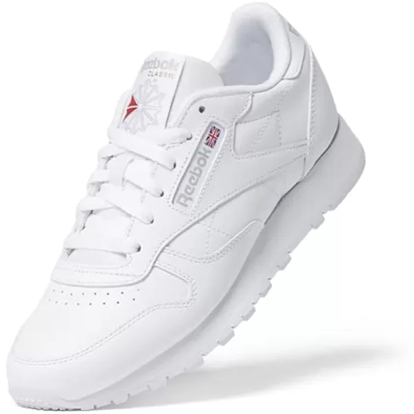 imageReebok Womens Classic Leathers SneakerFtwr WhiteFtwr WhitePure Grey 3