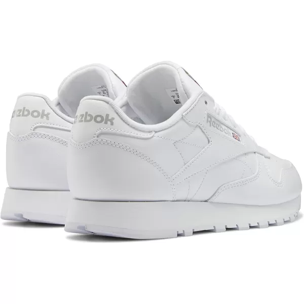 imageReebok Womens Classic Leathers SneakerFtwr WhiteFtwr WhitePure Grey 3