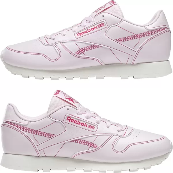 imageReebok Womens Classic Leathers SneakerPorpnkChalkPurpnk