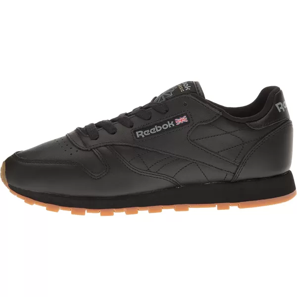 imageReebok Womens Classic Leathers SneakerPure BlackGum