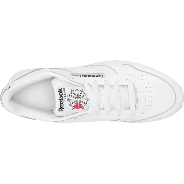 imageReebok Womens Classic Leathers SneakerSatin WhiteRipple