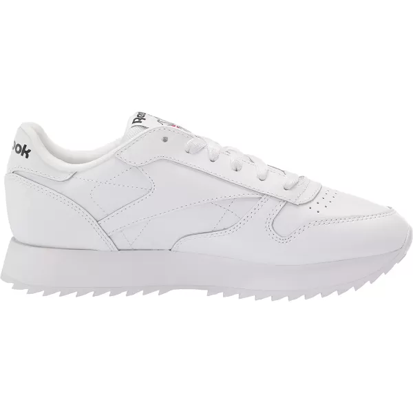 imageReebok Womens Classic Leathers SneakerSatin WhiteRipple