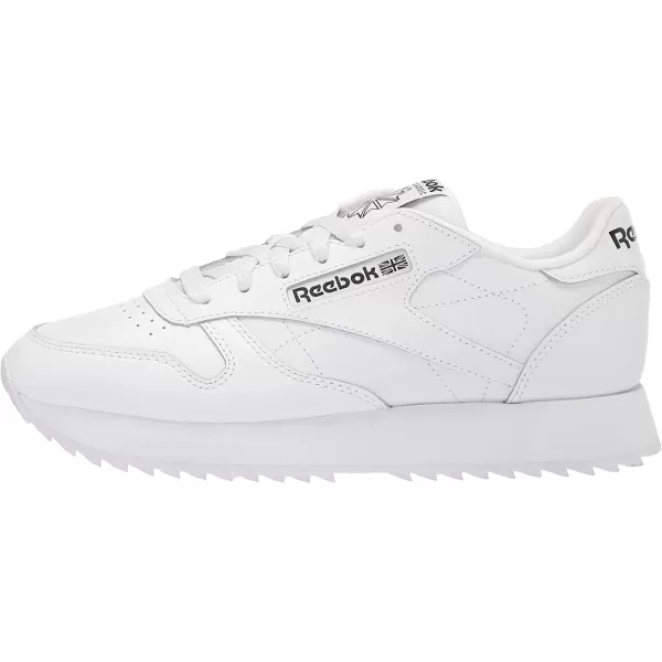 imageReebok Womens Classic Leathers SneakerSatin WhiteRipple