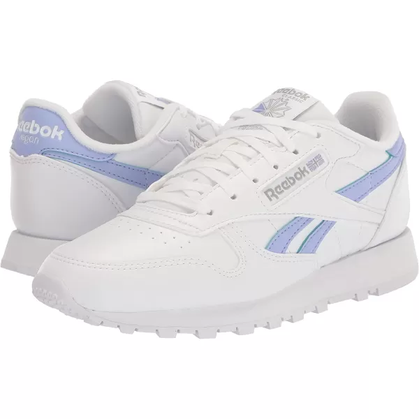 imageReebok Womens Classic Leathers SneakerVegan CollectionWhiteLilac Glow