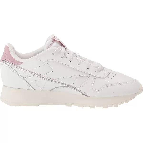 imageReebok Womens Classic Leathers SneakerWhiteChalkInfused Lilac