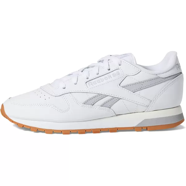 imageReebok Womens Classic Leathers SneakerWhiteCold GreyChalk