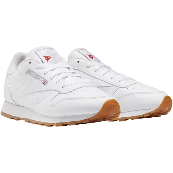 imageReebok Womens Classic Leathers SneakerWhiteGreyGum