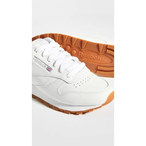 imageReebok Womens Classic Leathers SneakerWhiteGreyGum