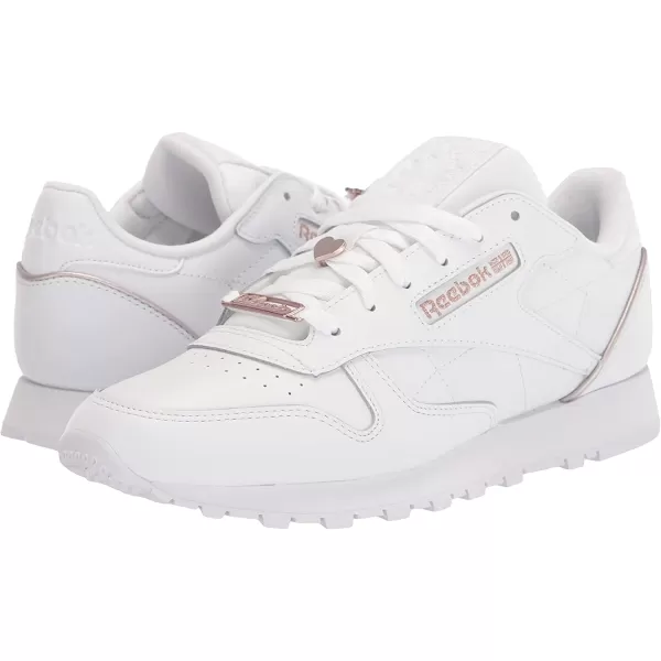 imageReebok Womens Classic Leathers SneakerWhiteQuartz Metallic