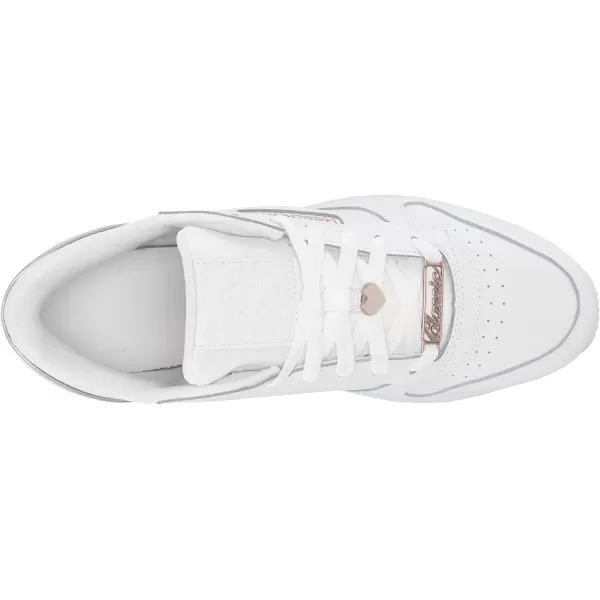 imageReebok Womens Classic Leathers SneakerWhiteQuartz Metallic