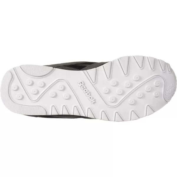 imageReebok Womens Classic Nylon Casual Shoes in Ash Grey Black and White