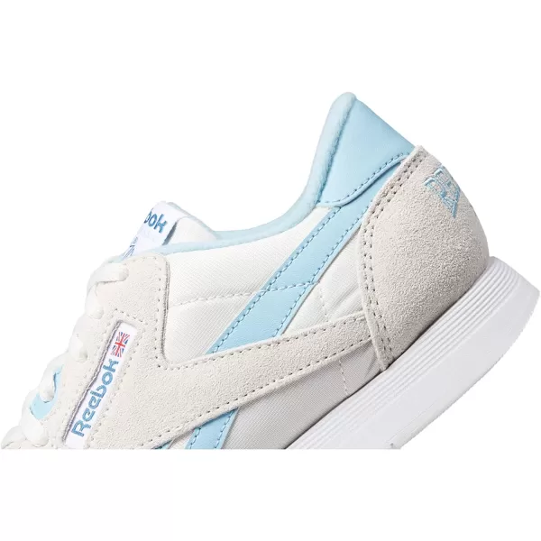 imageReebok Womens Classic Nylon Casual Shoes in ChalkBlue PeakFtwr White